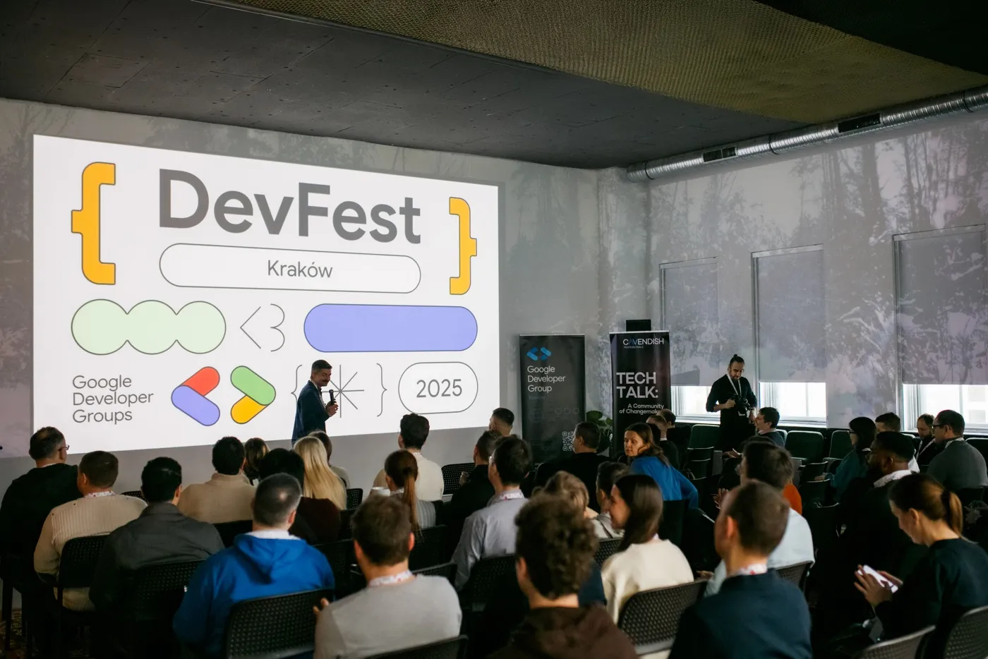 DevFest community moment 1